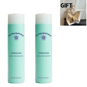 2 Nuskin NUTRICENTIALS CREAMY CLEANSING LOTION NORMAL  + 1 canvas bag #51
